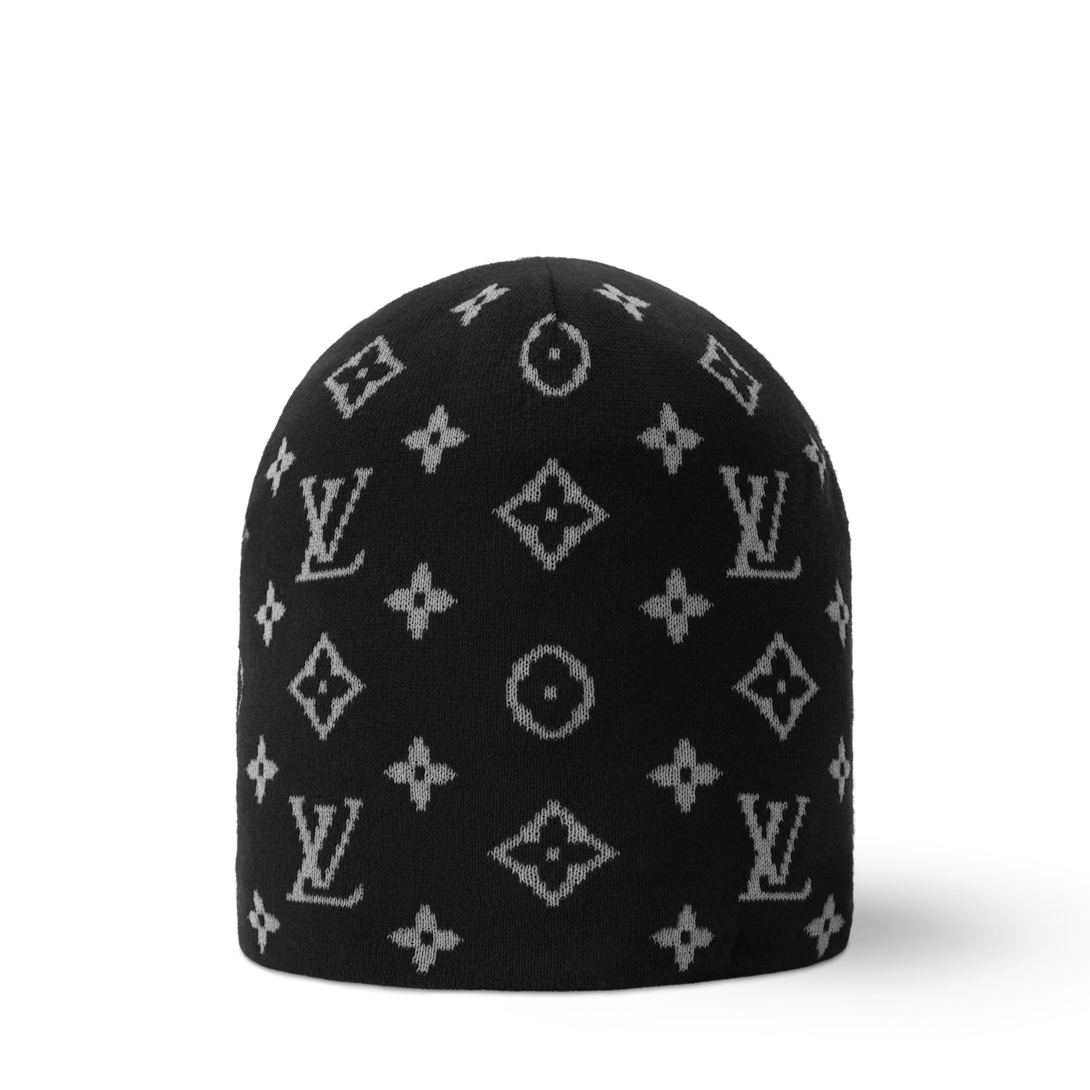 ビーニー・LV フィット モノグラム リフレクティブ S00｜ルイ